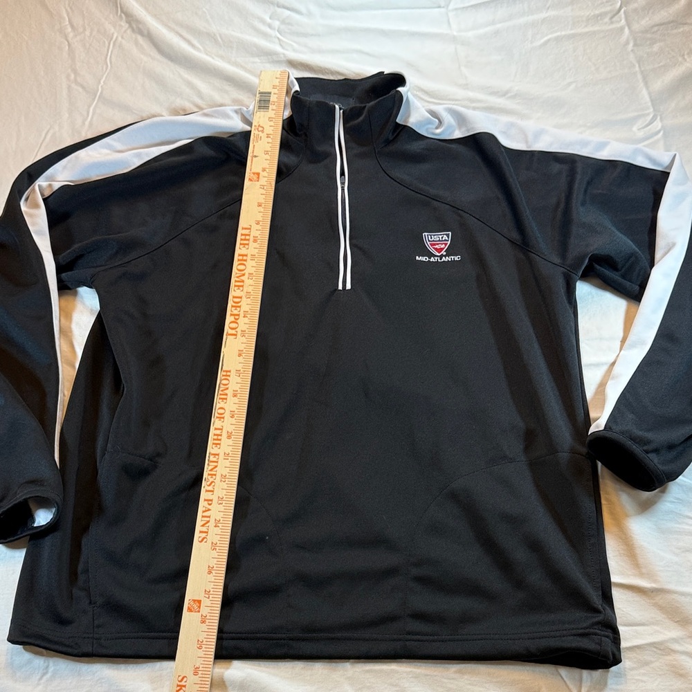 North End - USTA Mid-Atlantic Logo 1/4 zip - size Large